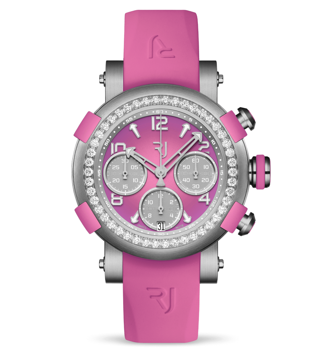 Arraw Marine Titanium Pink Diamonds | RJ Watches