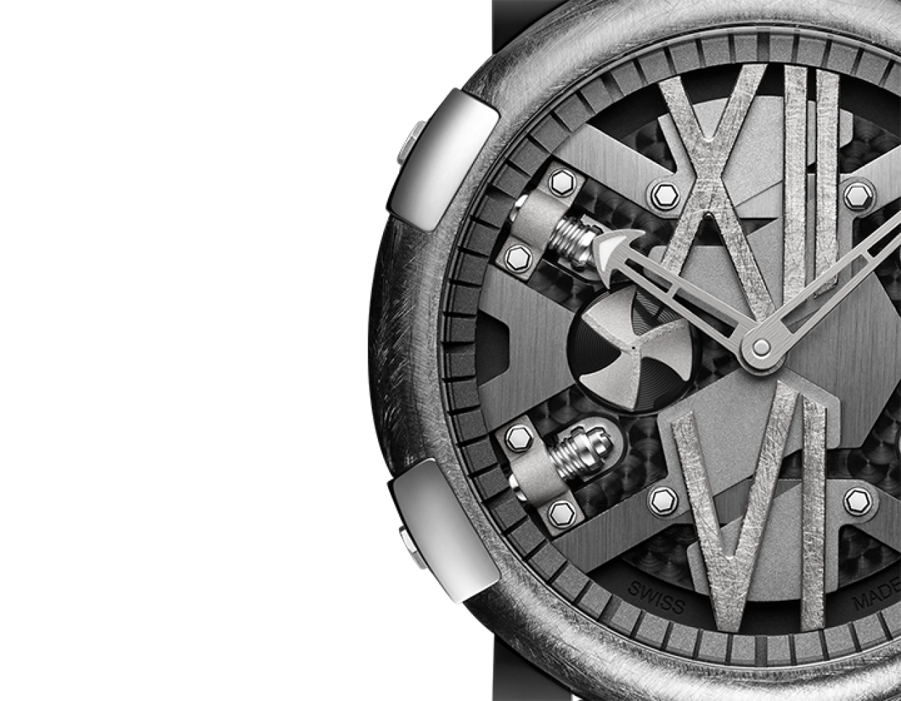 Steampunk Steel Gunmetal | RJ Watches